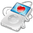 iPod Video White Apple Icon 48x48 png